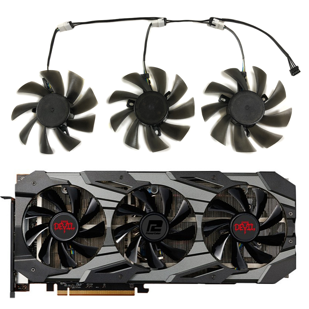 3Pcs/Set DIY T129215BU,GPU Coo - đánh giá và giá Rx 5700 Xt 8Gb Video Card