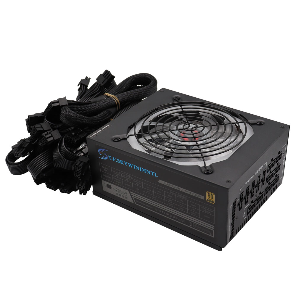 2000W RGB Full Moduler Nguồn C - đánh giá và giá 2000W Atx Mining Power Supply